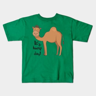 It's Hump Day! Funny Camel Shirt Kids T-Shirt